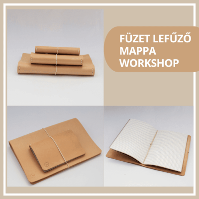 LUPSA füzetlefűző mappa készítő workshop